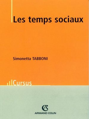 cover image of Les temps sociaux